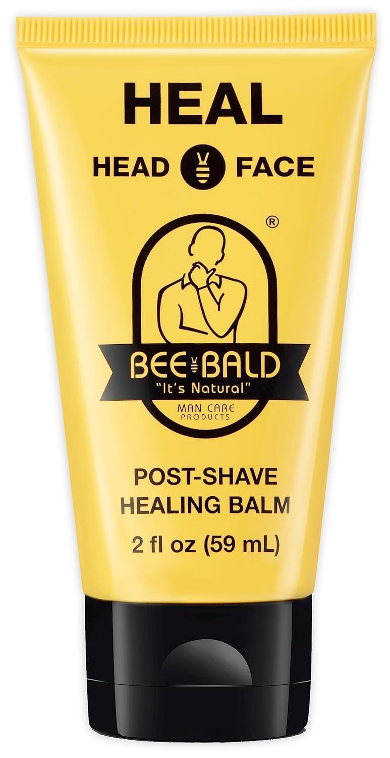 Bee Bald Showdown: Tested Healing Aftershave vs. Irritations...Yep