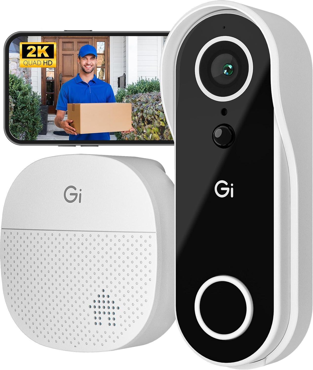GEARit Video Doorbell Showdown: 2K Tested, 6-Month Battery, Surprising Insights For Home Security... EasySetup!