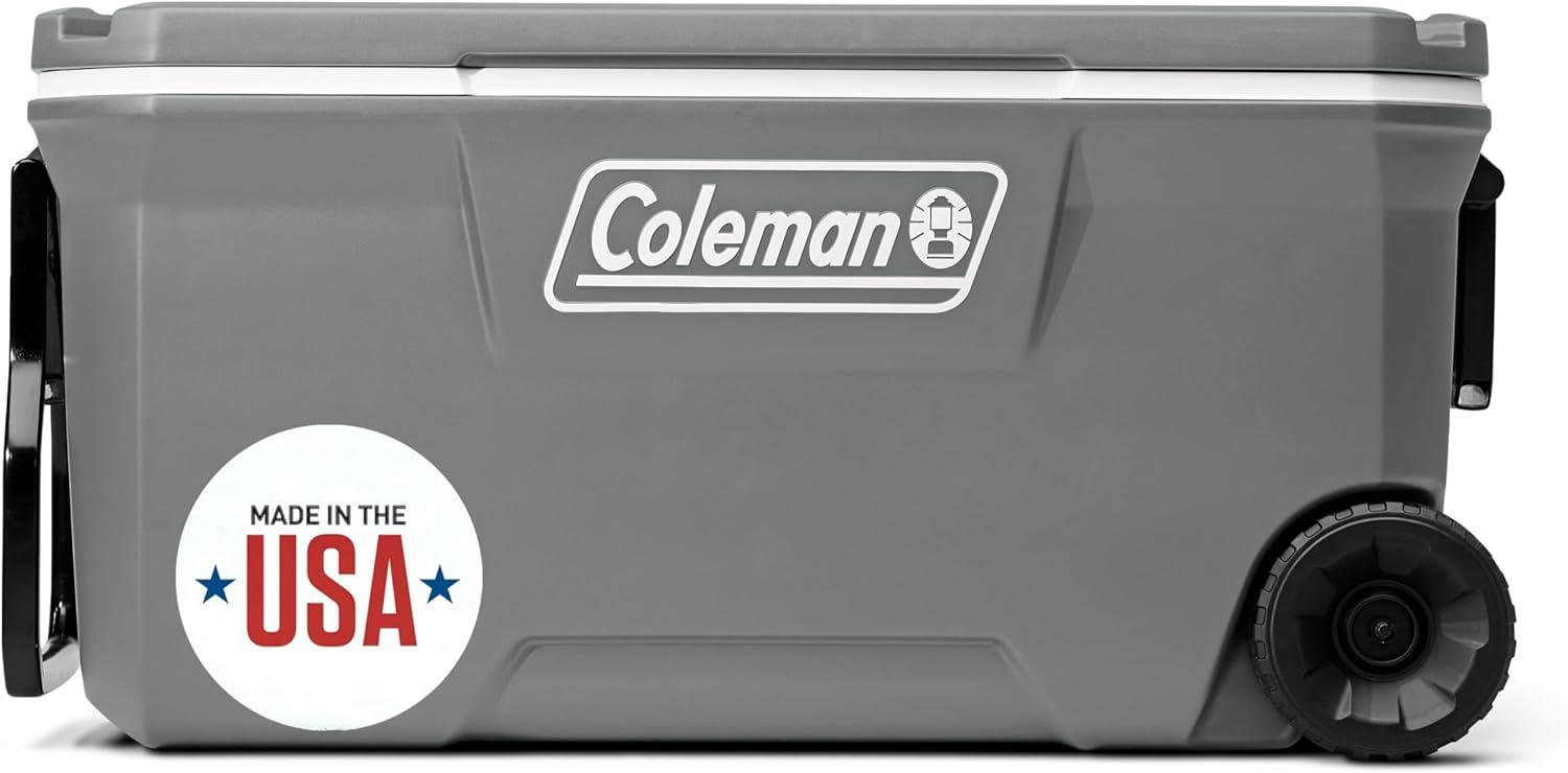 Versatile 100-Qt Coleman Cooler vs. Tough Insulated Wheeled Showdown... Tested Outdoors