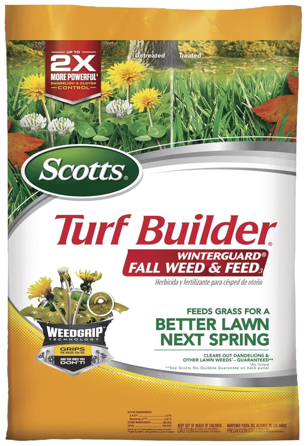 Scotts Turf Builder Weed & Feed: Tested vs. WinterGuard: Surprising Fall Benefits