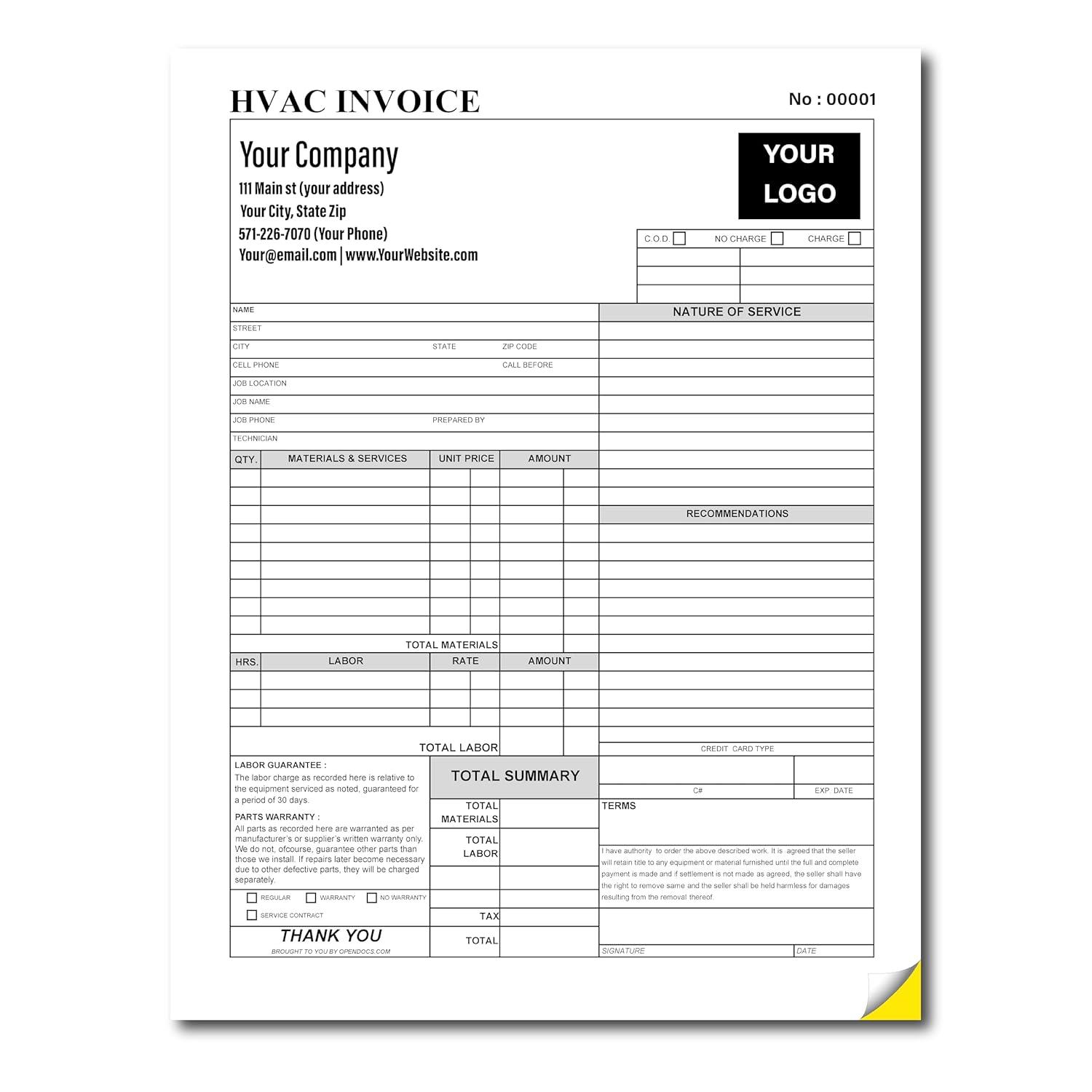 Custom-Ink HVAC Invoices vs. Standard: Surprising Efficiency Test Win