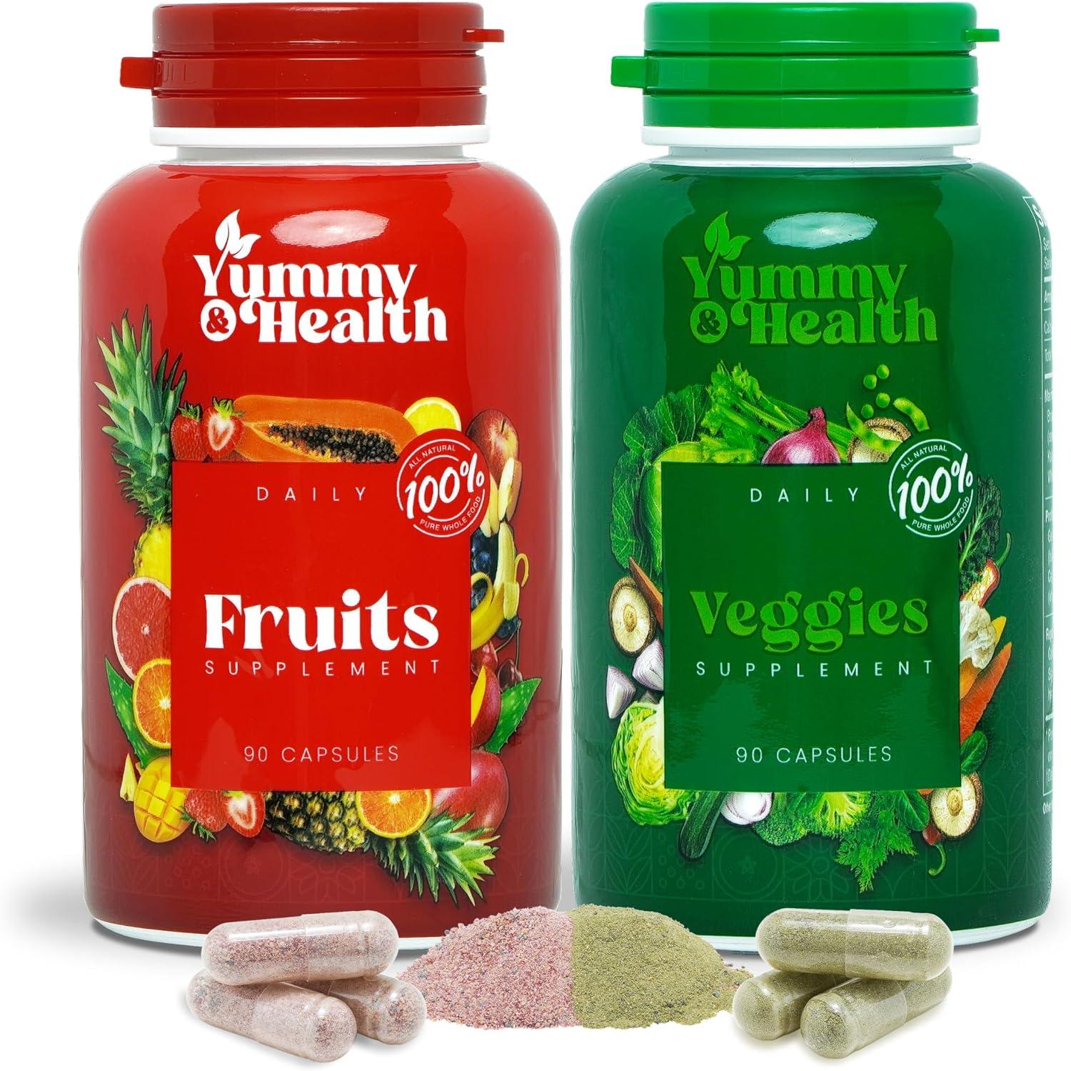 Surprising Showdown: Yummy Caps vs Whole Produce for Energy... Healthier, Easier Choice