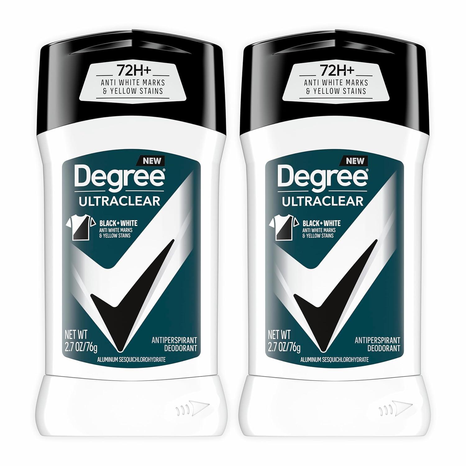 Degree Men vs. Odor Showdown: Tested 72-HourBlack+White Duo… Active Sports Protection