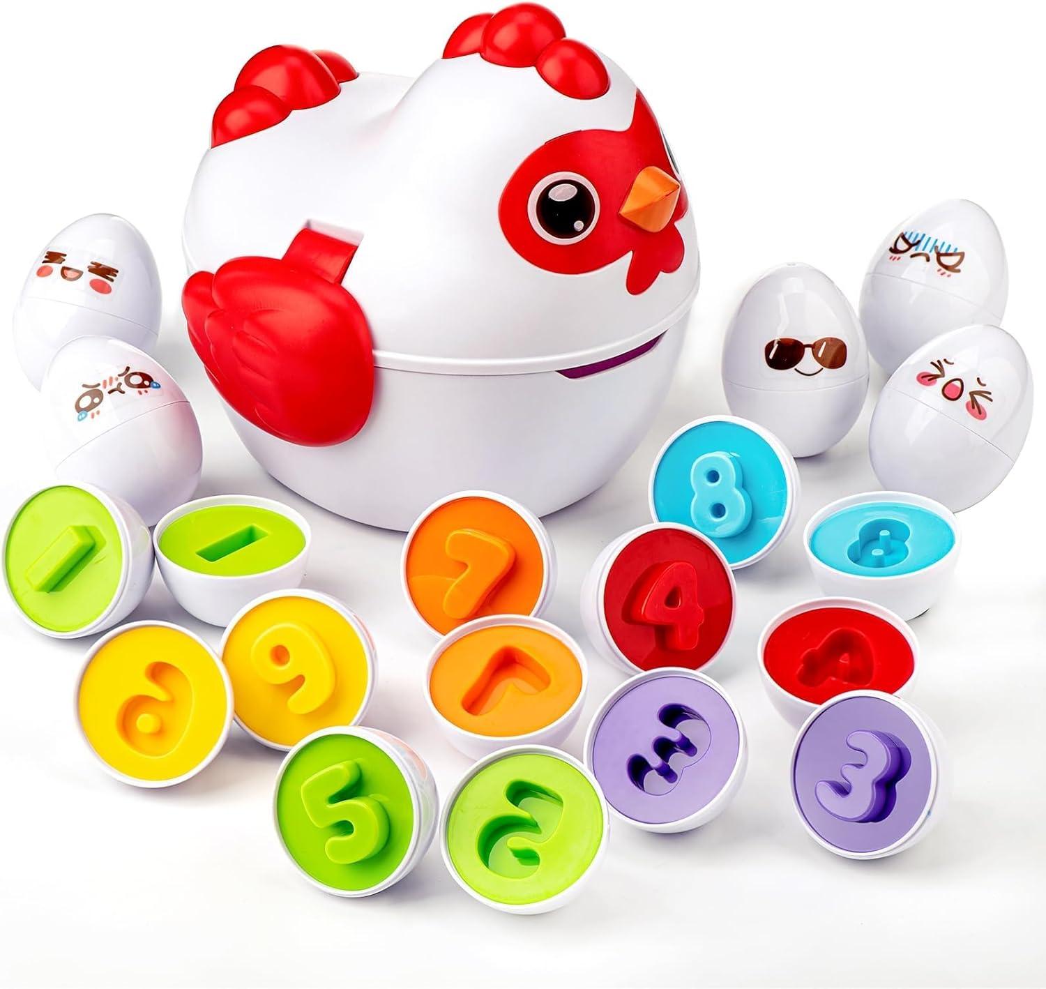 Amazing Game Showdown: Egg Matching vs. Learning Fun!