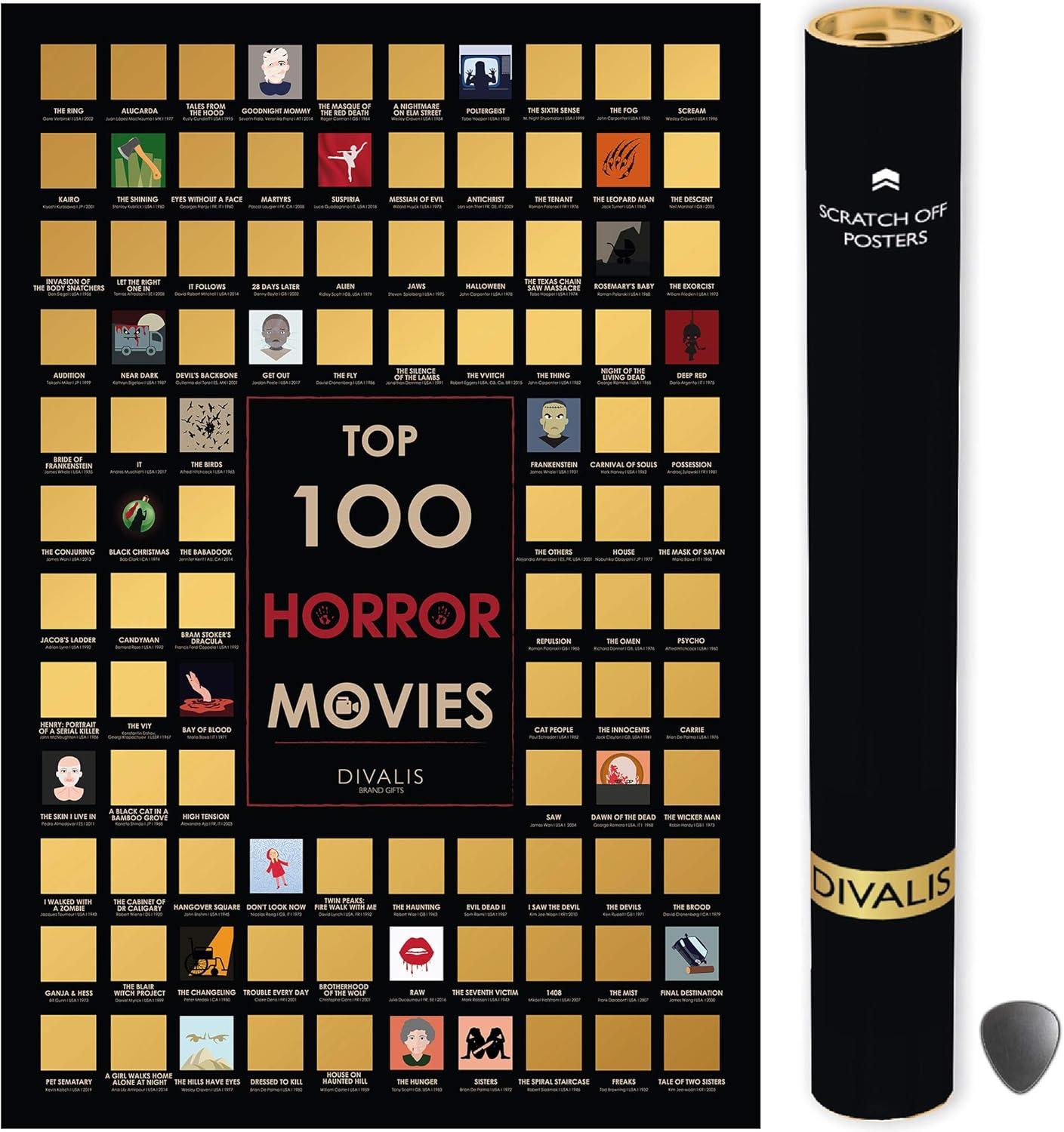 Compare Horror Scratchbrownies: TestedCalendars...Movie Lists MustWatch