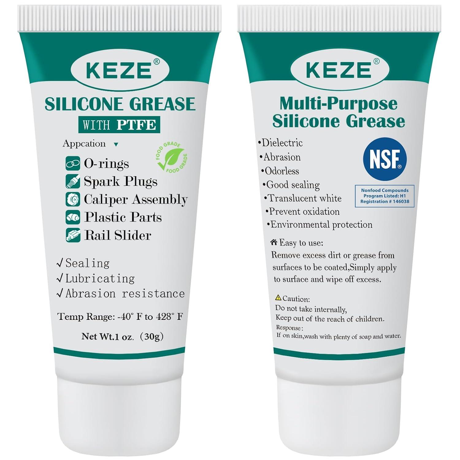 Silicone vs. PTFE: Tested Grease for Glass Door...Plumbing, Trains!