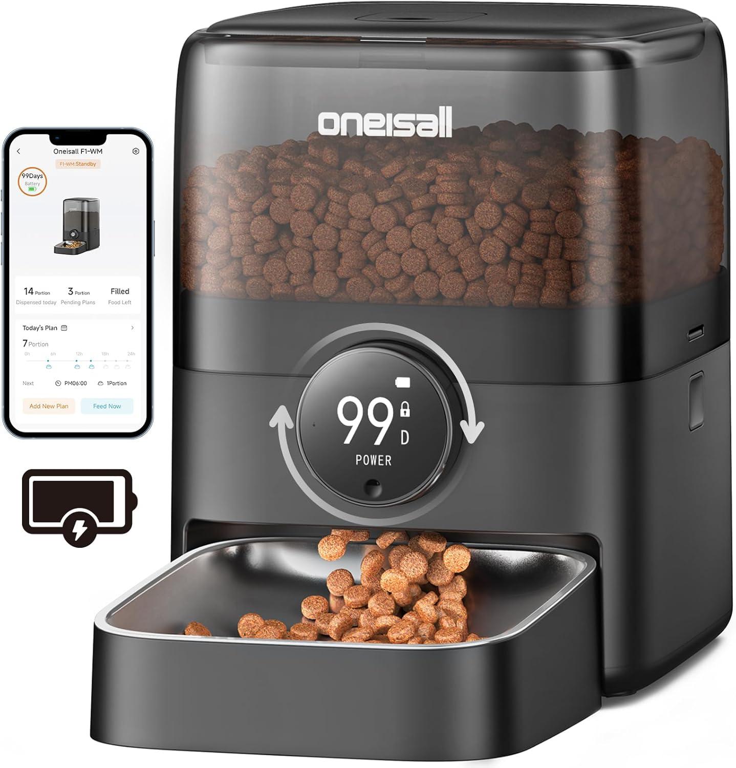 Surprising Setup Hack: Oneisall Feeder's Battery Info Discrepancy