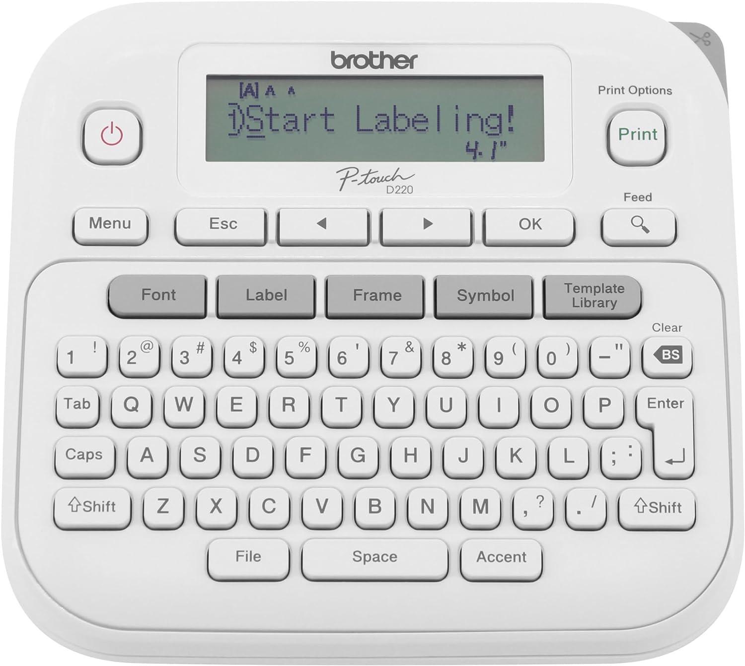 Brother P-Touch PTD220 vs. Eco-Friendly Maker: TZe Tapes & Surprising Adhesive Strength Tested for Home Use