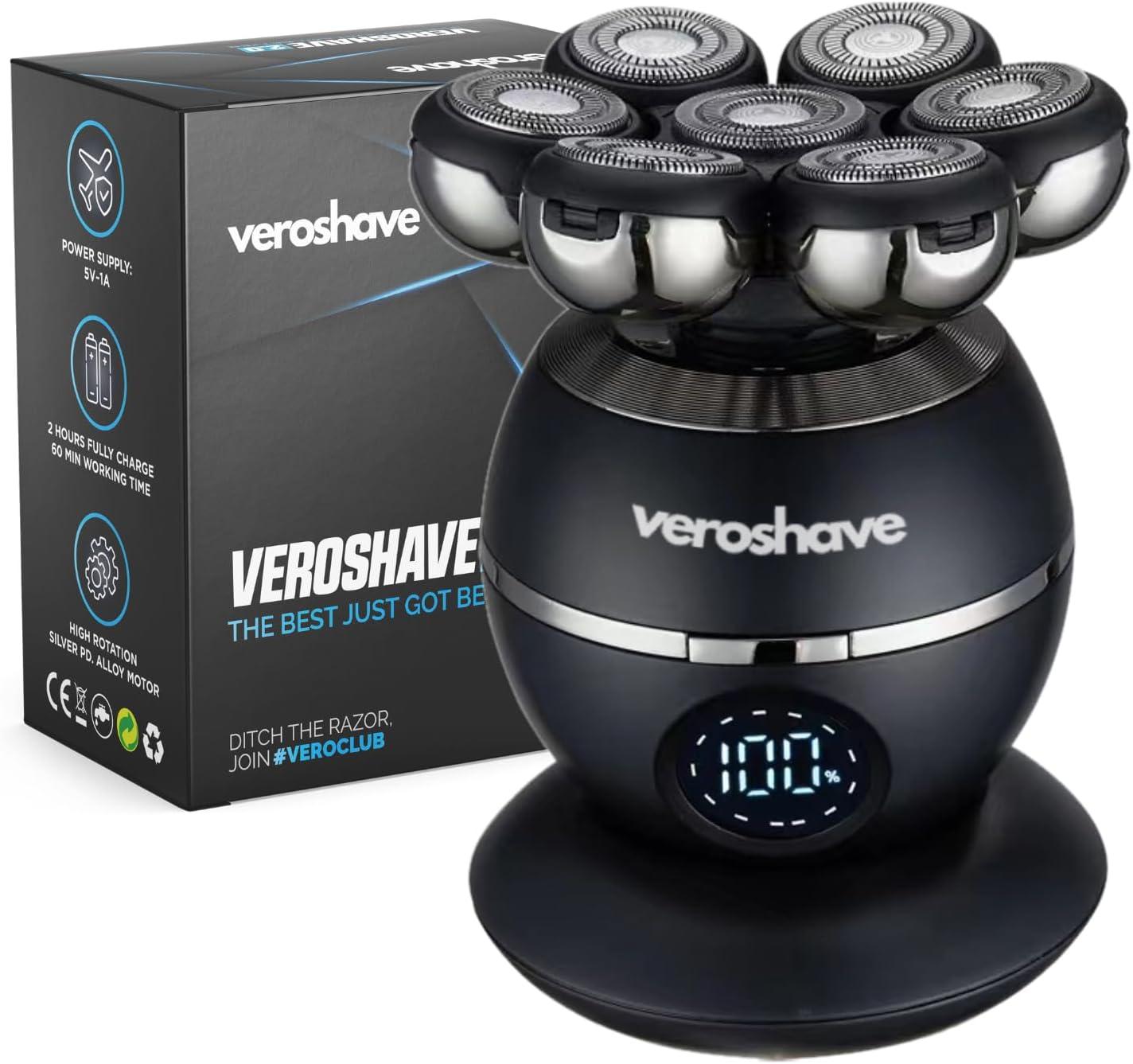 Surprising: Groomie's 3-Minute Shave vs. Veroshave's 20-Second Clean-Up for Busy Bald Men