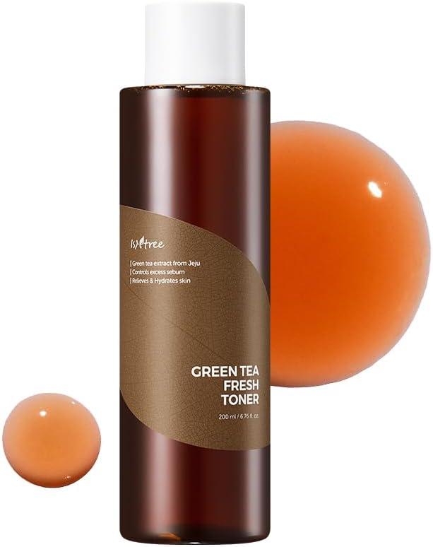 ISNTREE Green Tea Toner vs. Korean Skincare: Surprising Sebum Control & Hydration
