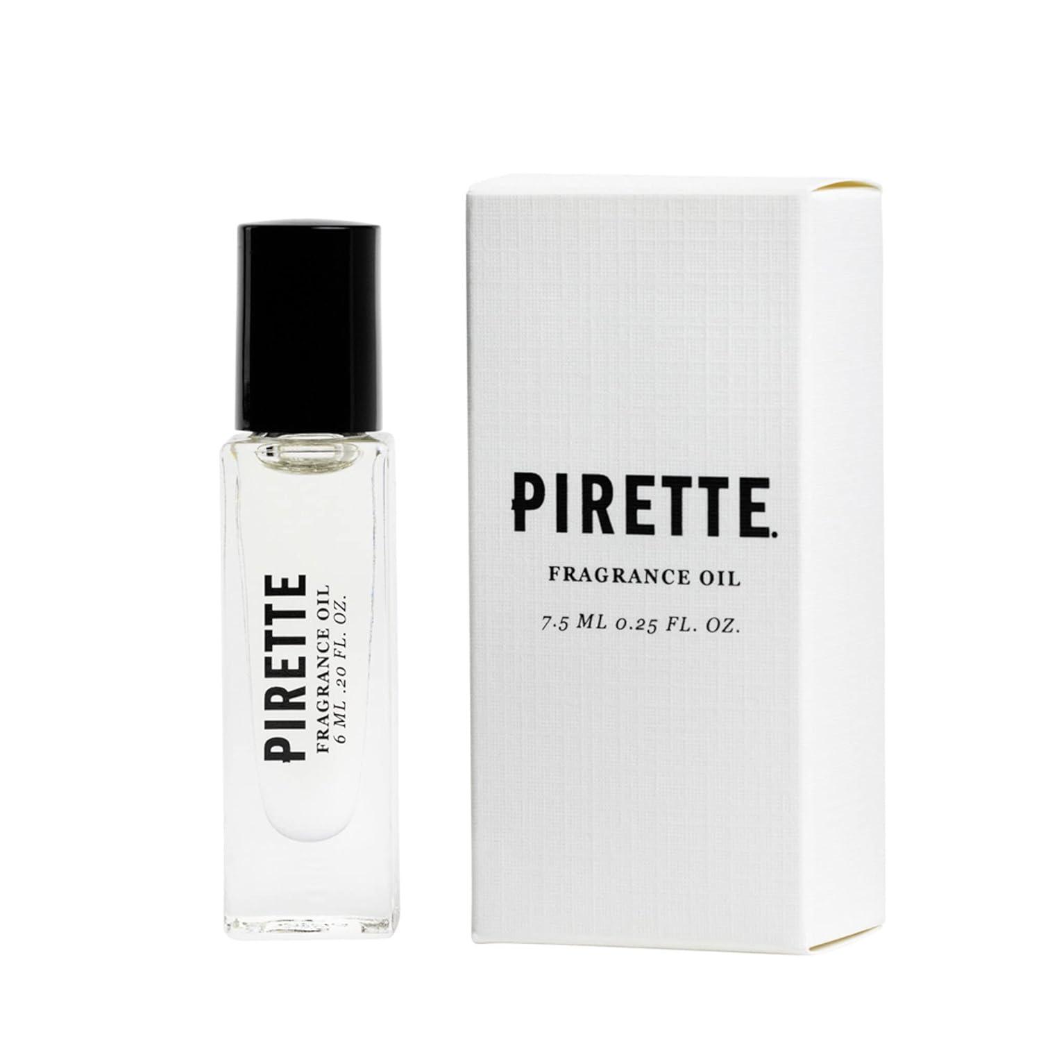 PIRETTE Mini Roll-On Perfume Oil Versus: Travel Size, Coconut Notes, Surprising Longevity