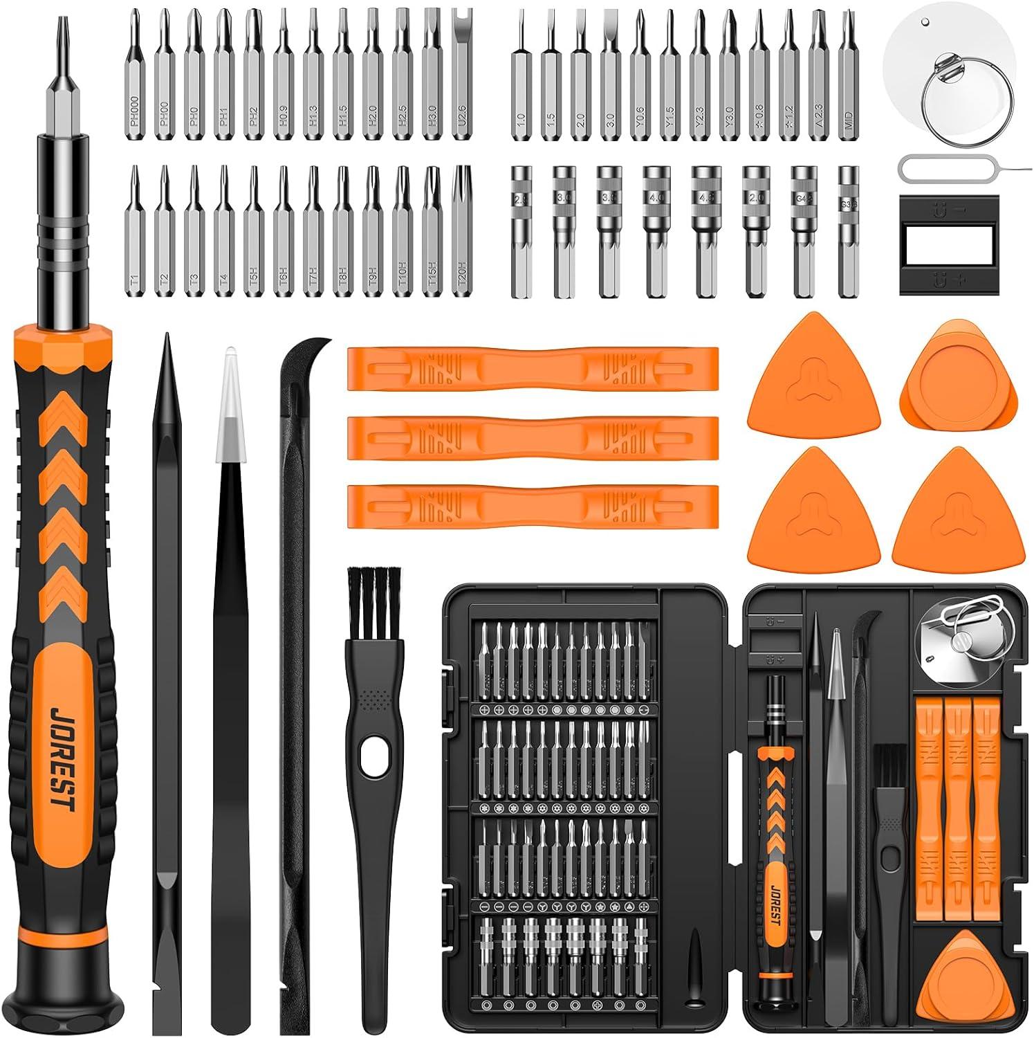 Showdown: 59Pcs Precision, Torx T5/T6/T8, Mini Kit Tested for Home Tech Repairs