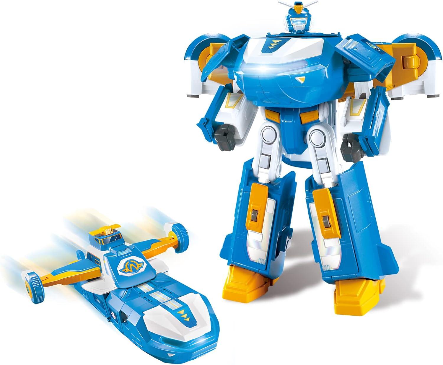 Super Wings' 3-in-1 Transformer with Light & Sound... vs. Jett's Blue Toy for 3+-Tested for Fun?