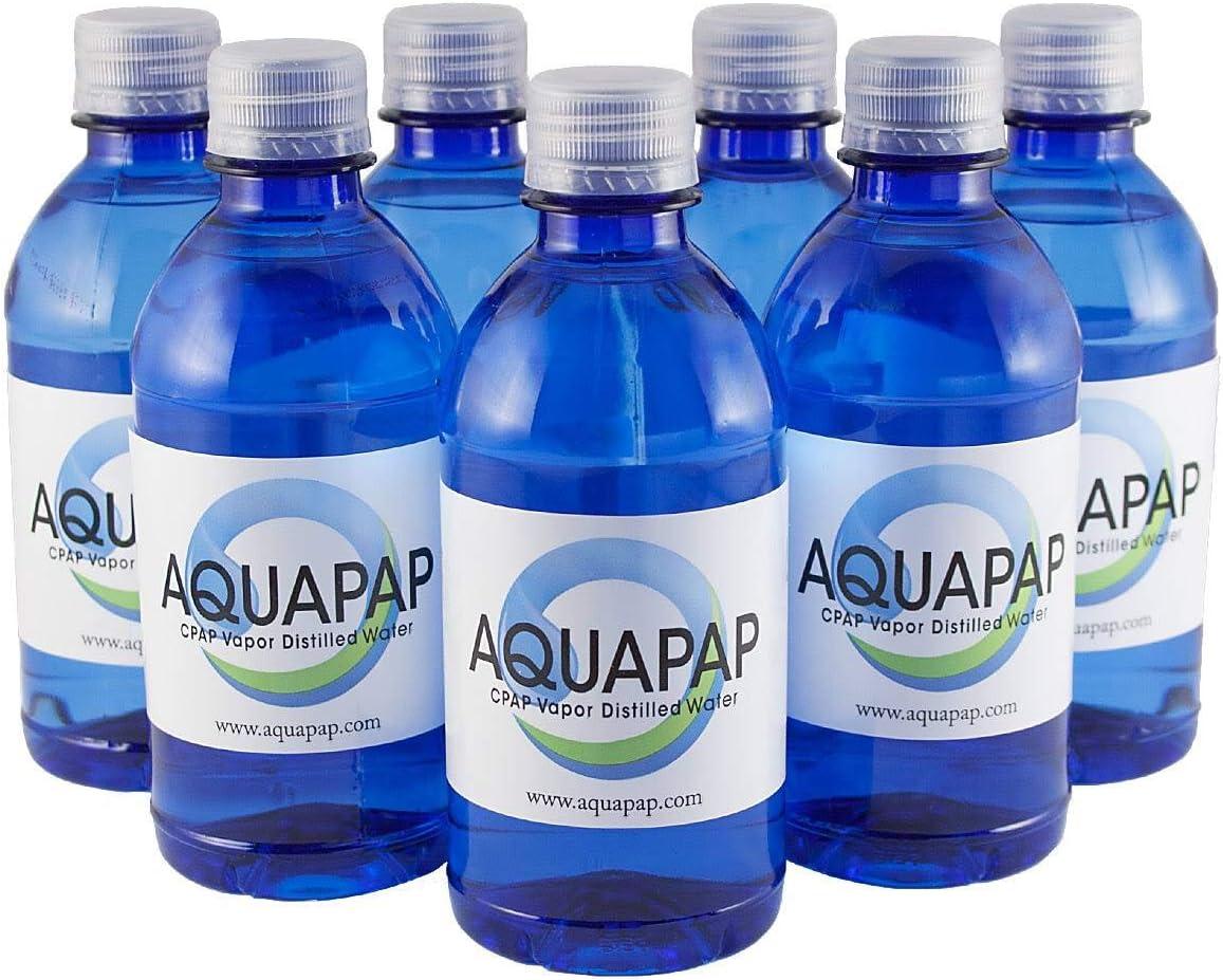 Showdown: 12oz CPAP Water (Vapor Distilled, 8-Pack) - Surprising 1-2 Nights for Resmed & Respironics