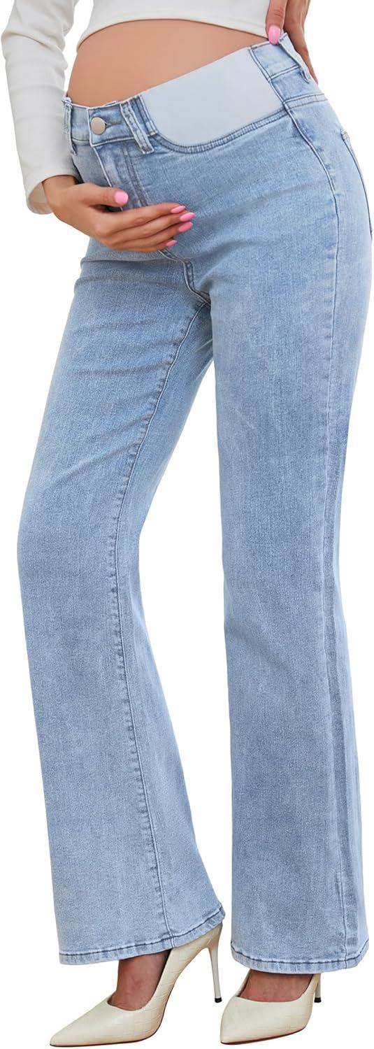 Maternity Jeans Compared: Comfy Stretch, Slim Fit, Pockets, and Mid-Rise for All Stages!