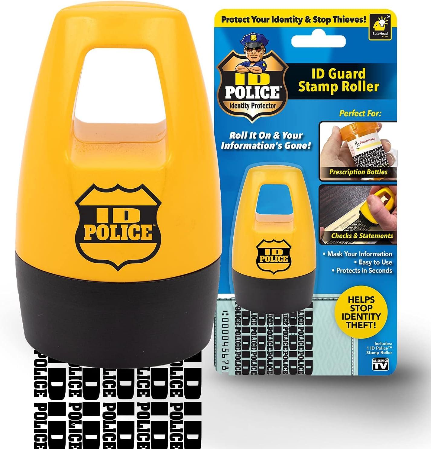 Showdown: ID Police Theft Protection, AS-SEEN-ON-TV Fast, & Self-Inking (Secures Info)