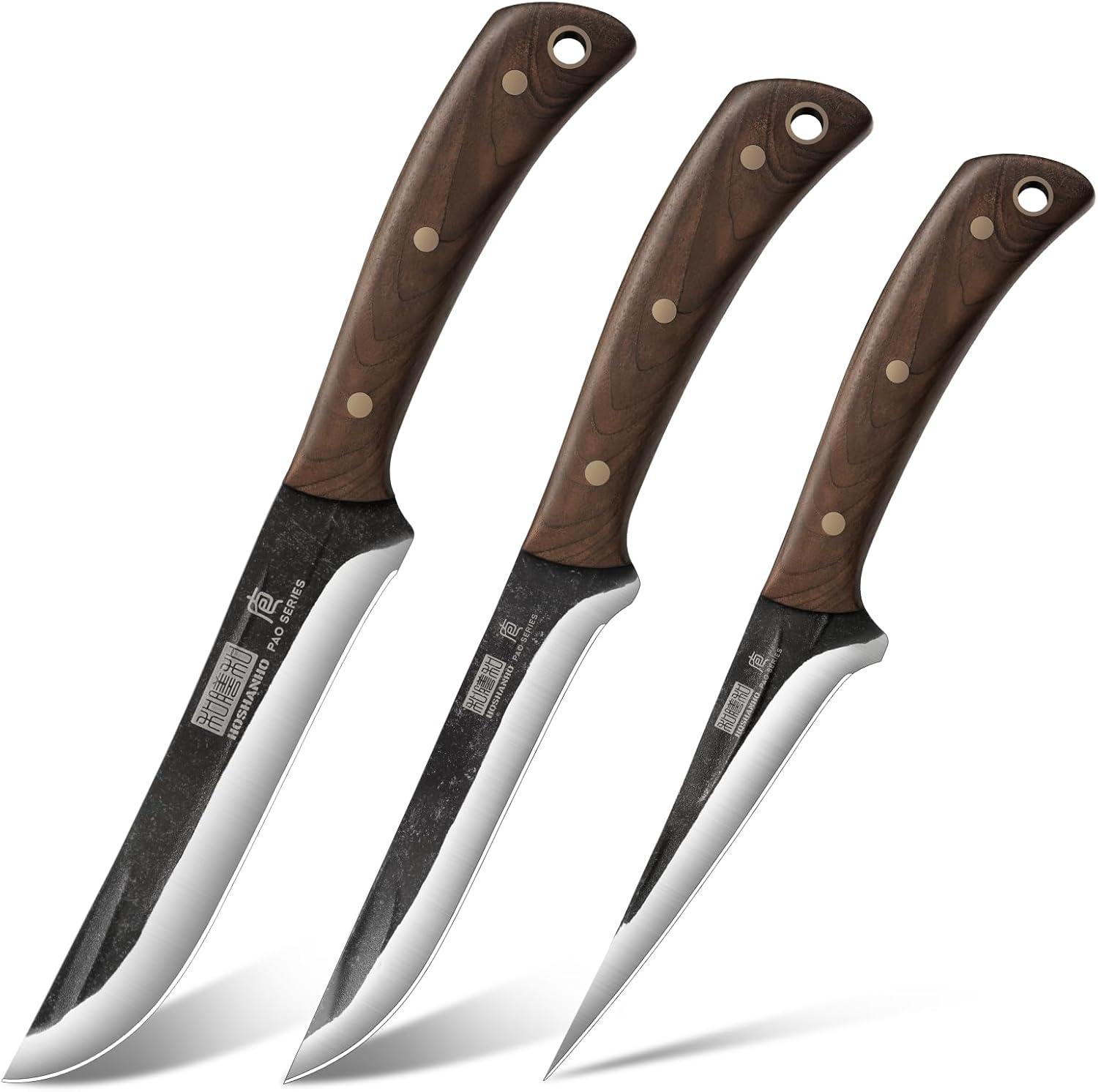 HOSHANHO vs Huusk Butcher Knife Showdown... Tested for Precision Cuts
