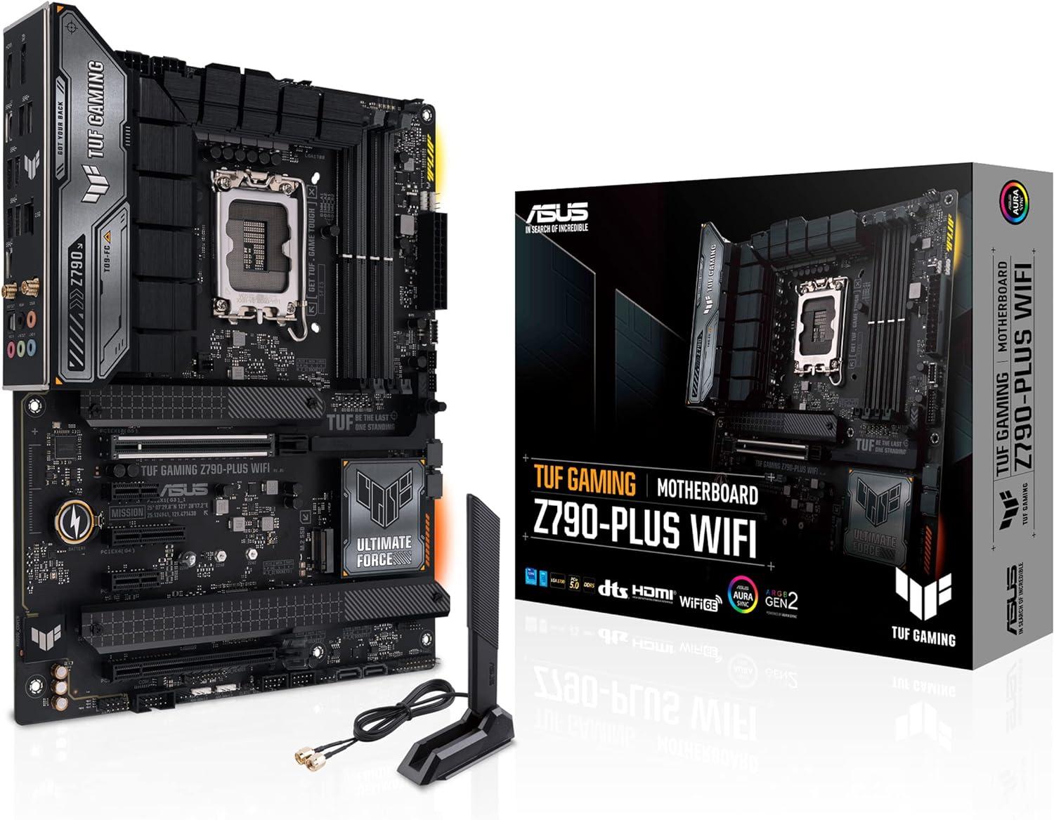 ASUS TUF Gaming Z790-Plus WiFi: Surprising Showdown of Thunderbolt 4, Aura RGB, and 2.5Gb LAN…