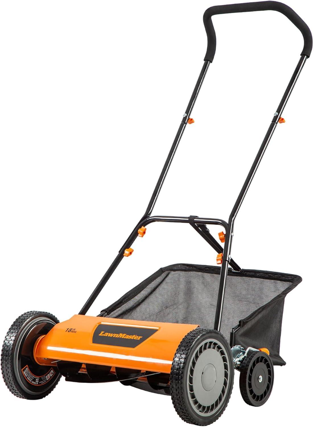 Push Reel Lawn Mowers: 5-Blade LawnMaster 18-Inch vs. Light... Surprising Eco Insight