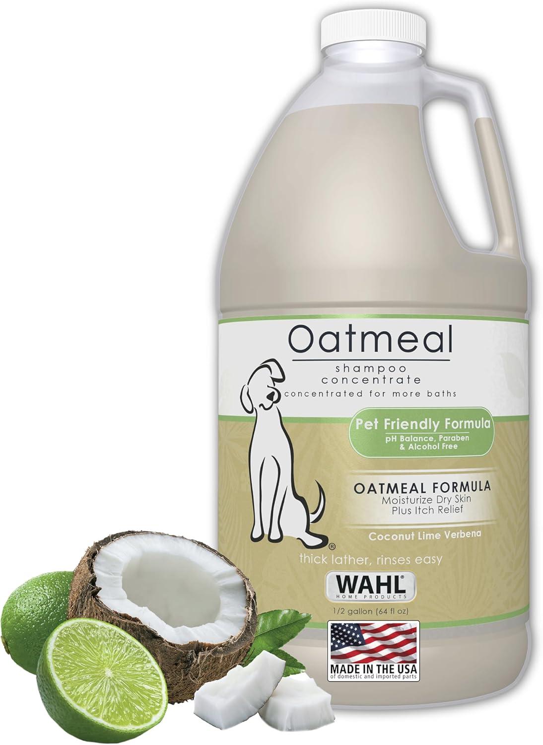 Wahl Pet Shampoo: Oatmeal Formula's Surprising Dry Skin Relief Tested 64 Oz
