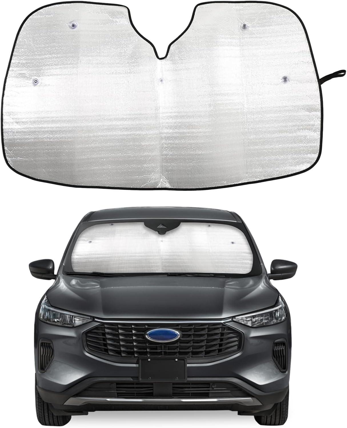 Surprising UV Protection: 4-Layer BMW X5 Windshield Shade Tested for Summer Heat