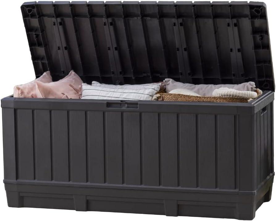 Tested: 92-Gallon Resin Deck Box's Surprising Coastal-Ready Weather-Proof Design for Outdoor Storage
