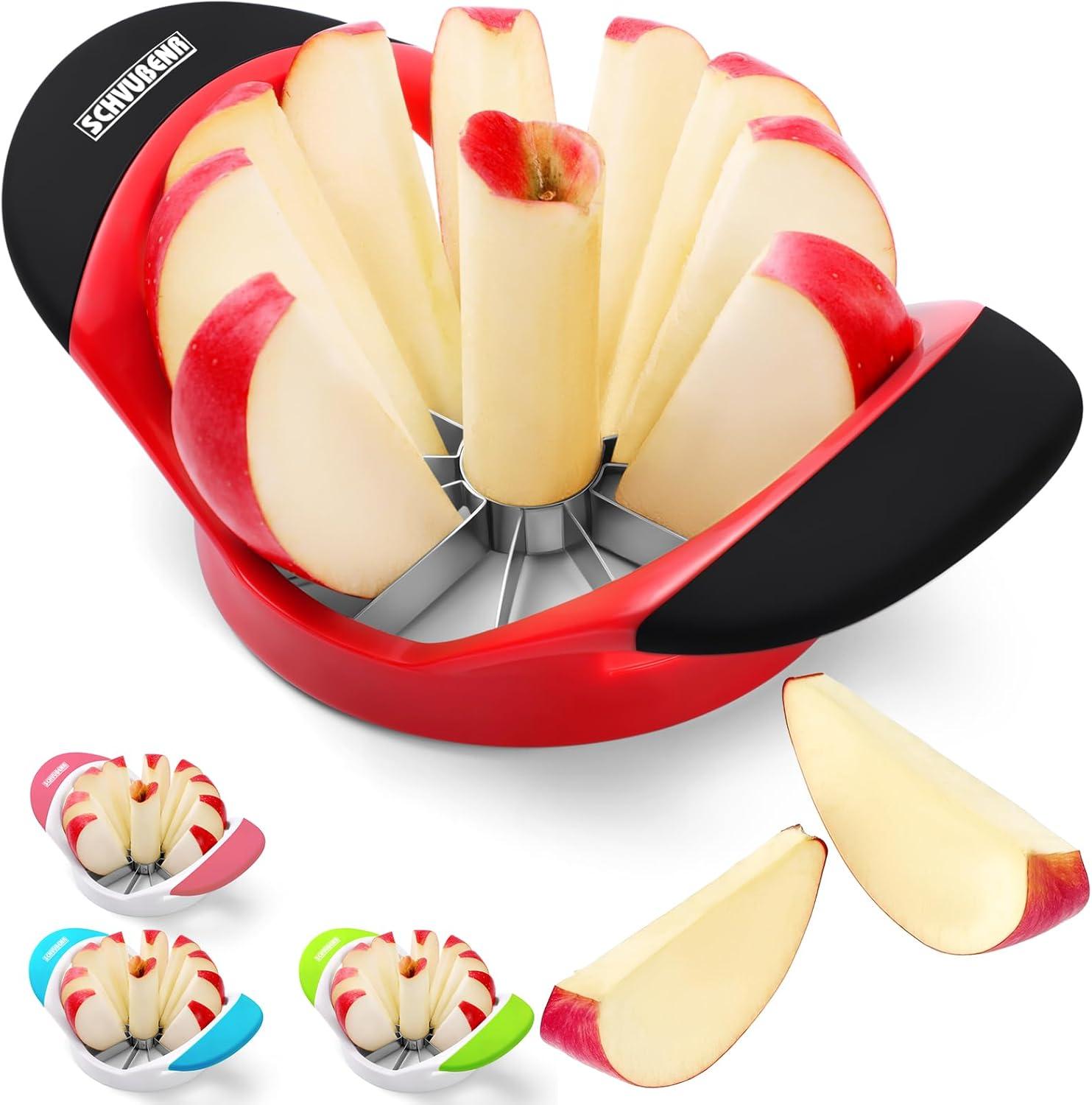 Schvubenr Apple Slicer: Tested for 12 Blades, 4.72-Inch Size, & Dishwasher-Safe Efficiency