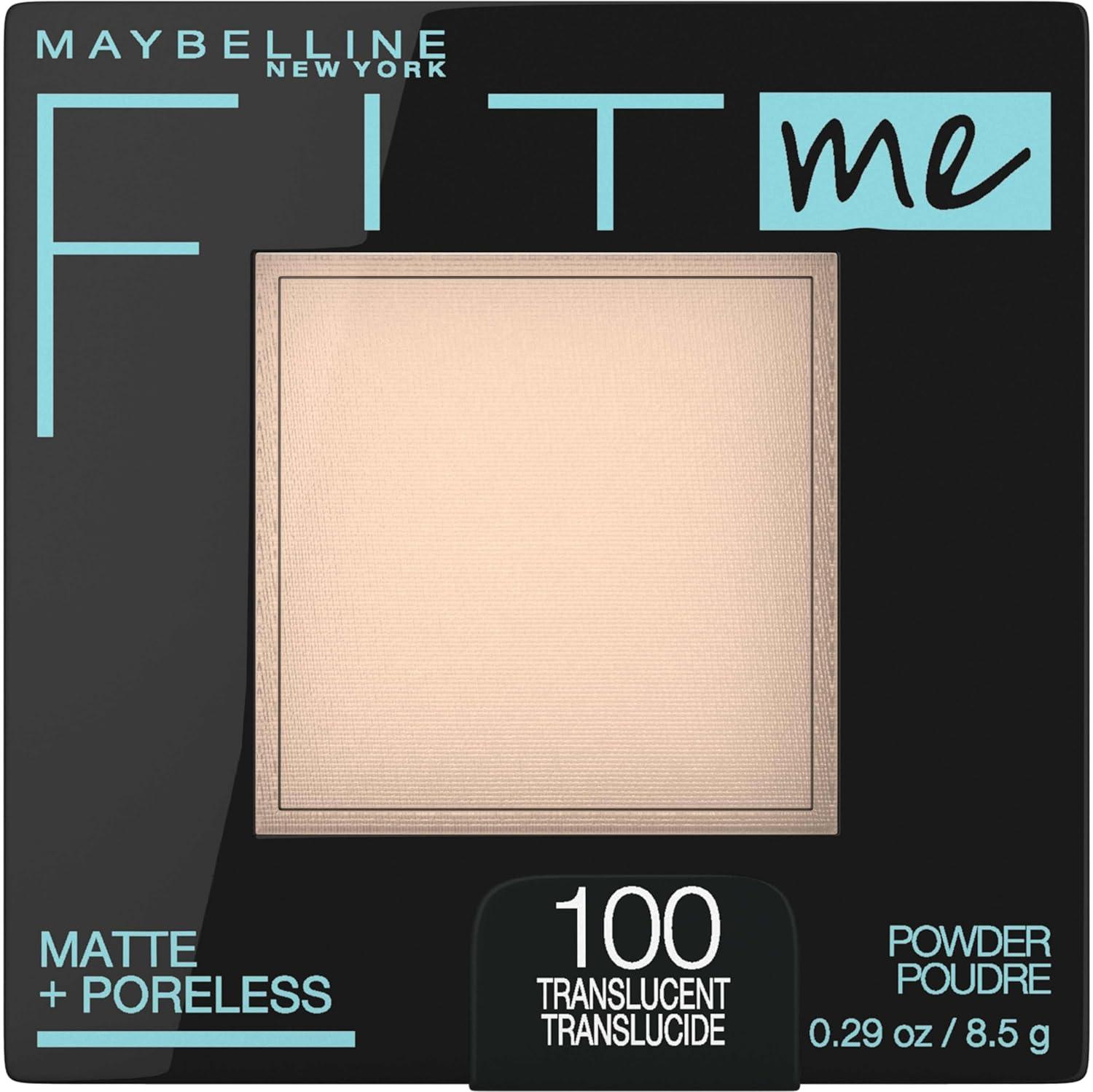 Maybelline Fit Me Matte + Poreless: Surprise 24-Hour Tested Shine for Summer Skin