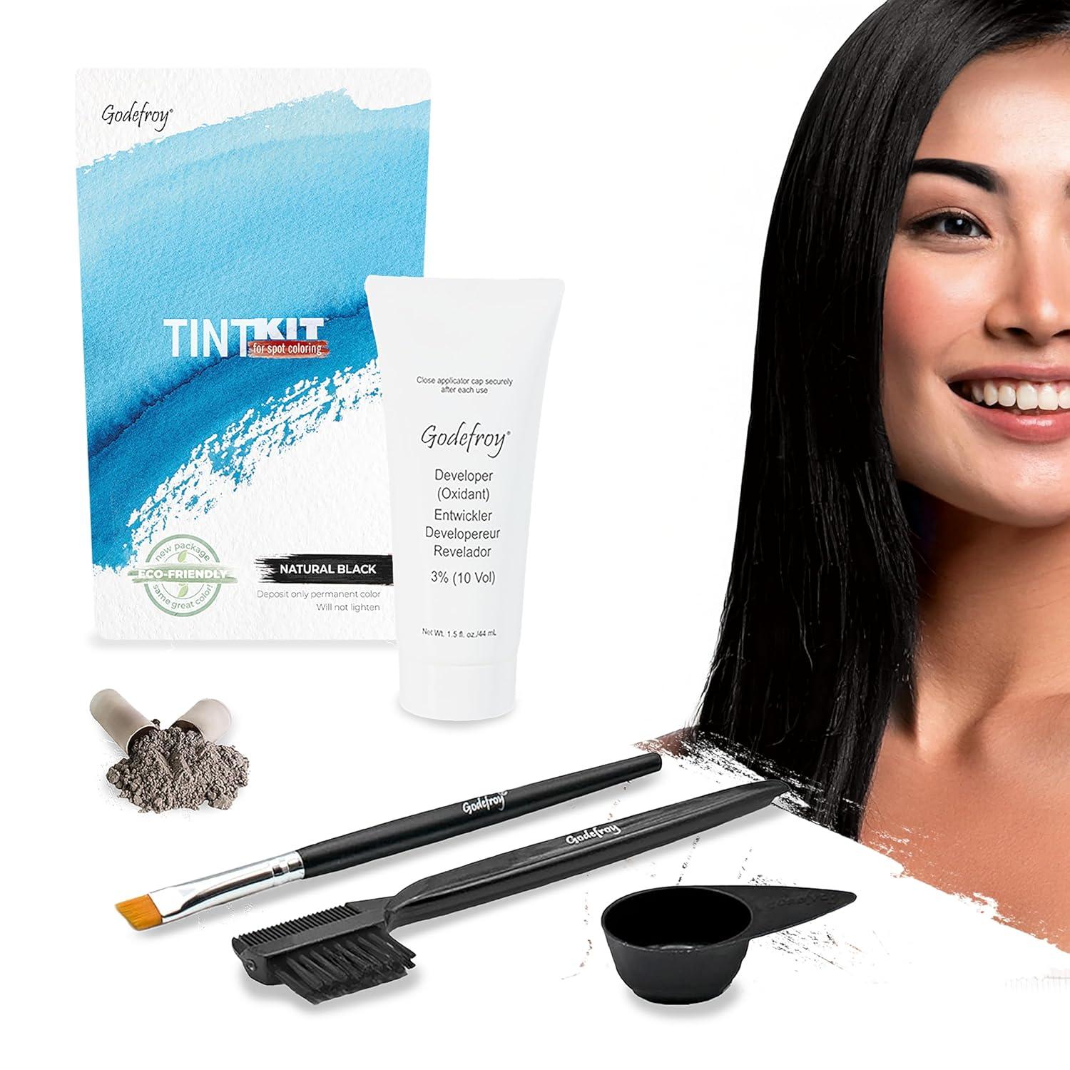 Hair Care Showdown: Godefroy Tint vs. Joan Rivers' Powder for Gray Coverage (No Ammonia)