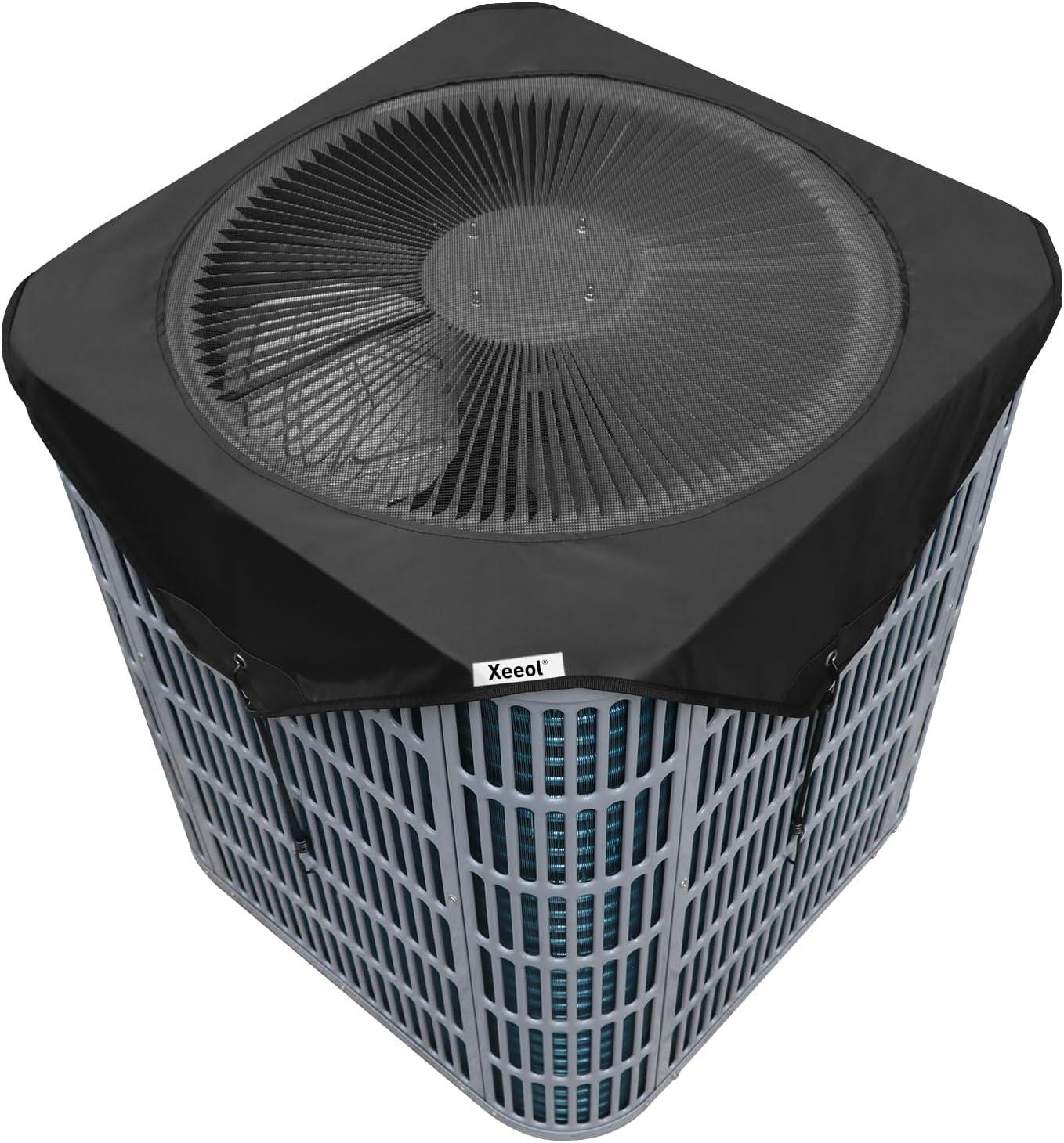 Surprising AC Cover: Winter Protection Meets Bird Safety