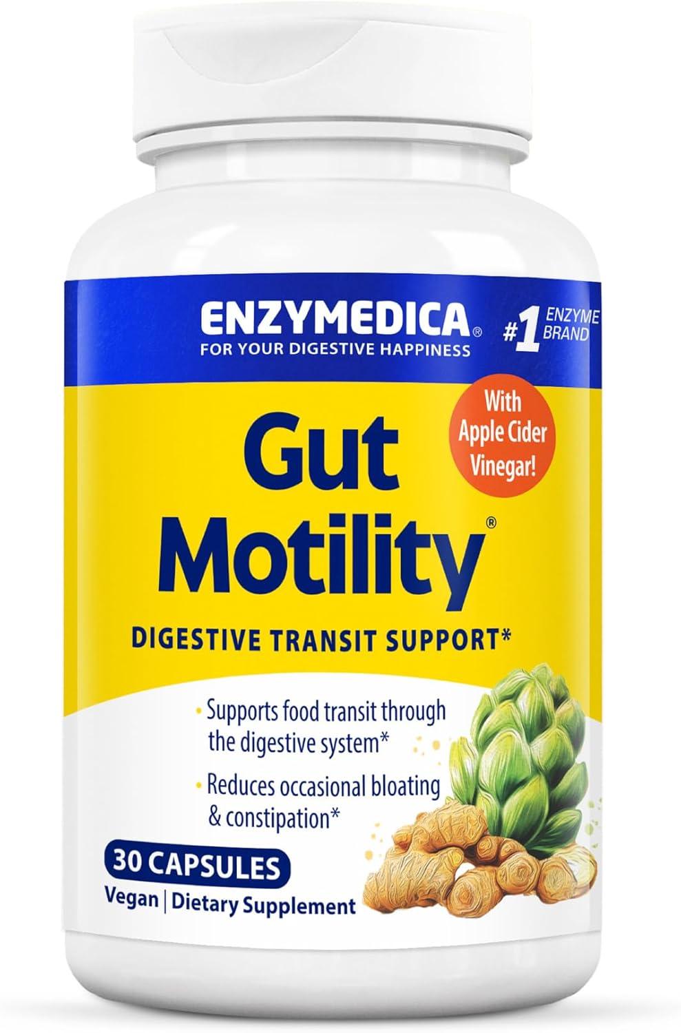 Enzymedica Gut Motility (Enzymes) vs Digestive Transport (Fibers): Surprise Tummy Tested for Digestive Health?
