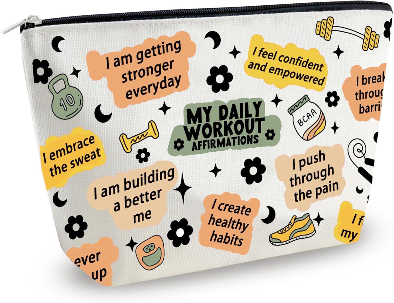 Surprising Showdown: Gym Bags (Custom) vs. Makeup Bags (Discreet)-Daily Affirmations & Mental Health Gift Trends for Women