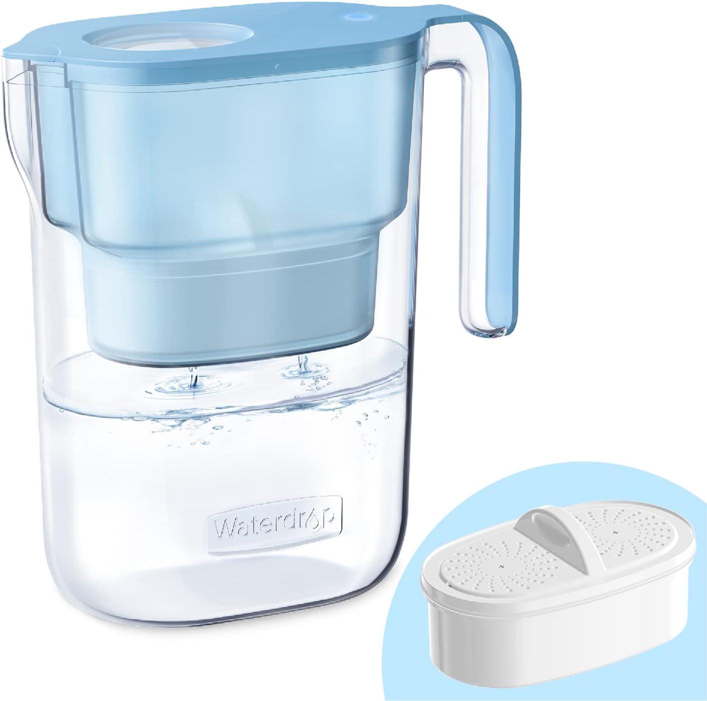 Waterdrop Pitcher Tested: 5X Lifespan vs. Standard, 7-Cup for Healthier H2O