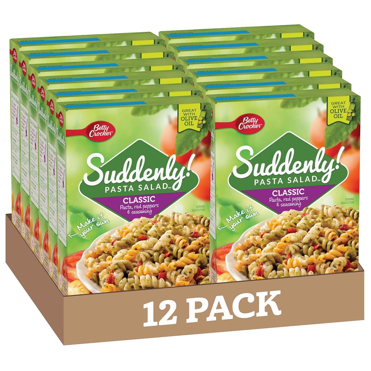 Classic Pasta Salad Compared: 7.75 Ounces vs. 12-Per-Case Surprise