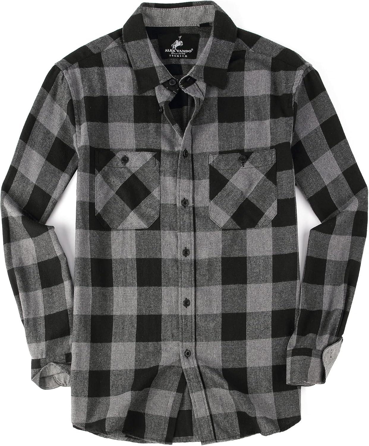 Men's Flannel Showdown: Big & Tall, Corduroy Cuffs, Regular Fit-Tested for Value?
