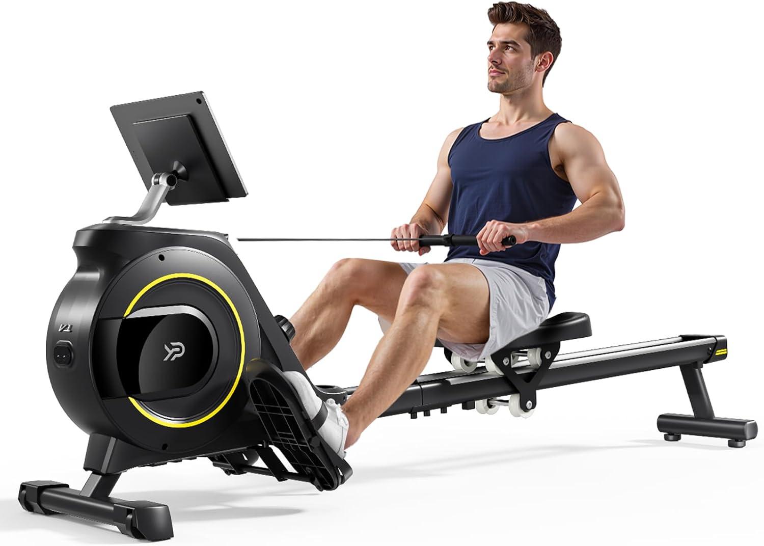 Home Rowing Machine Showdown: 350-LB, Silent Resistance, & App for Compact Cardio
