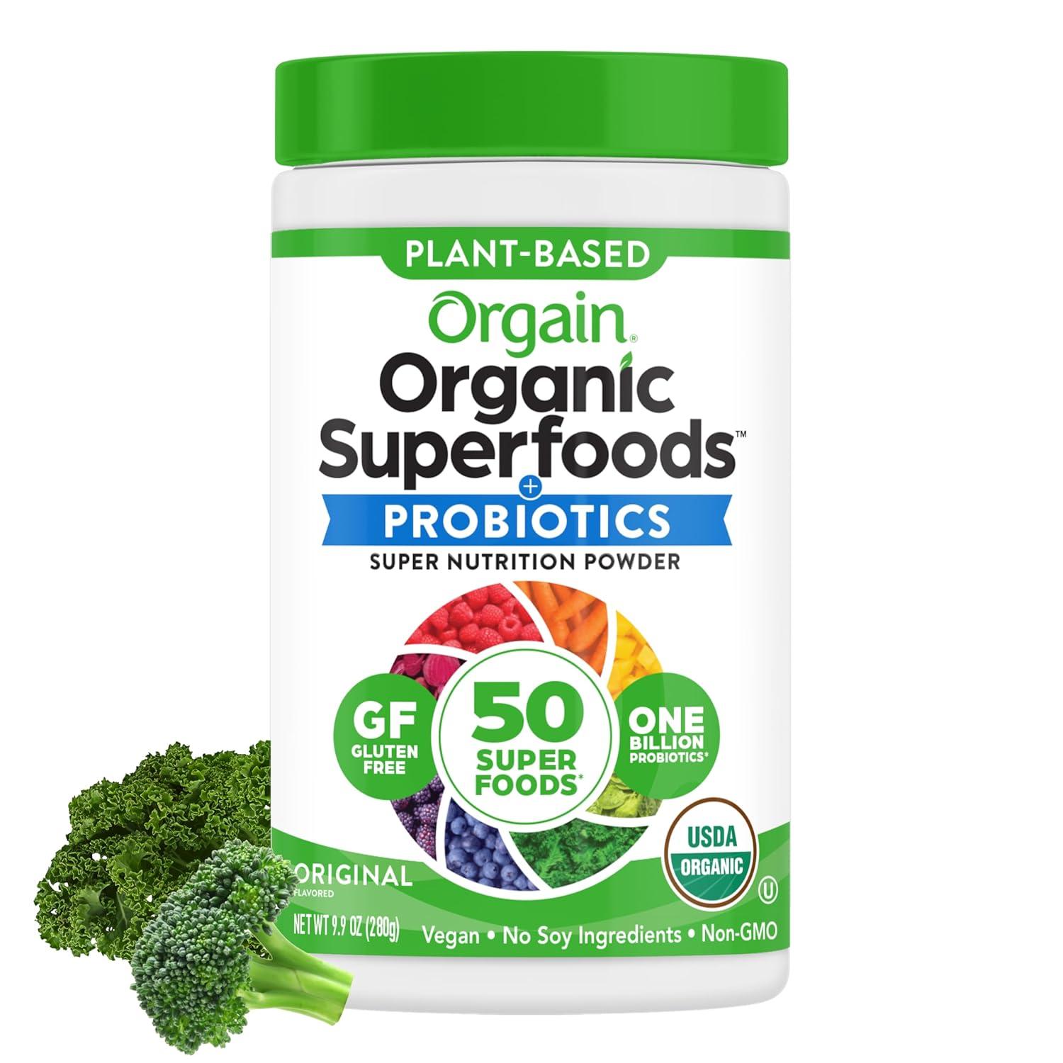 Green Juice Showdown: Orgain's 50 Superfoods vs. Standard Mixes (Probiotic Power, Non-GMO)