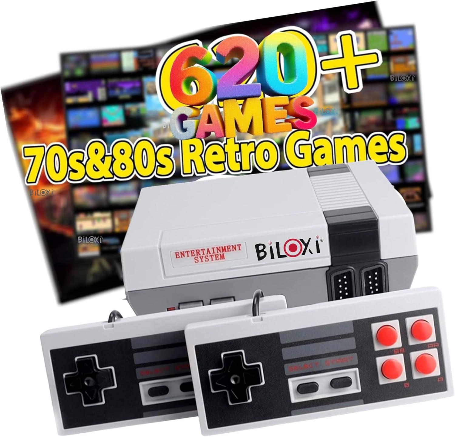 Surprising Insight: Biloxi 620 Retro Console - 620 Games, 2 Controllers Tested for Holiday Joy