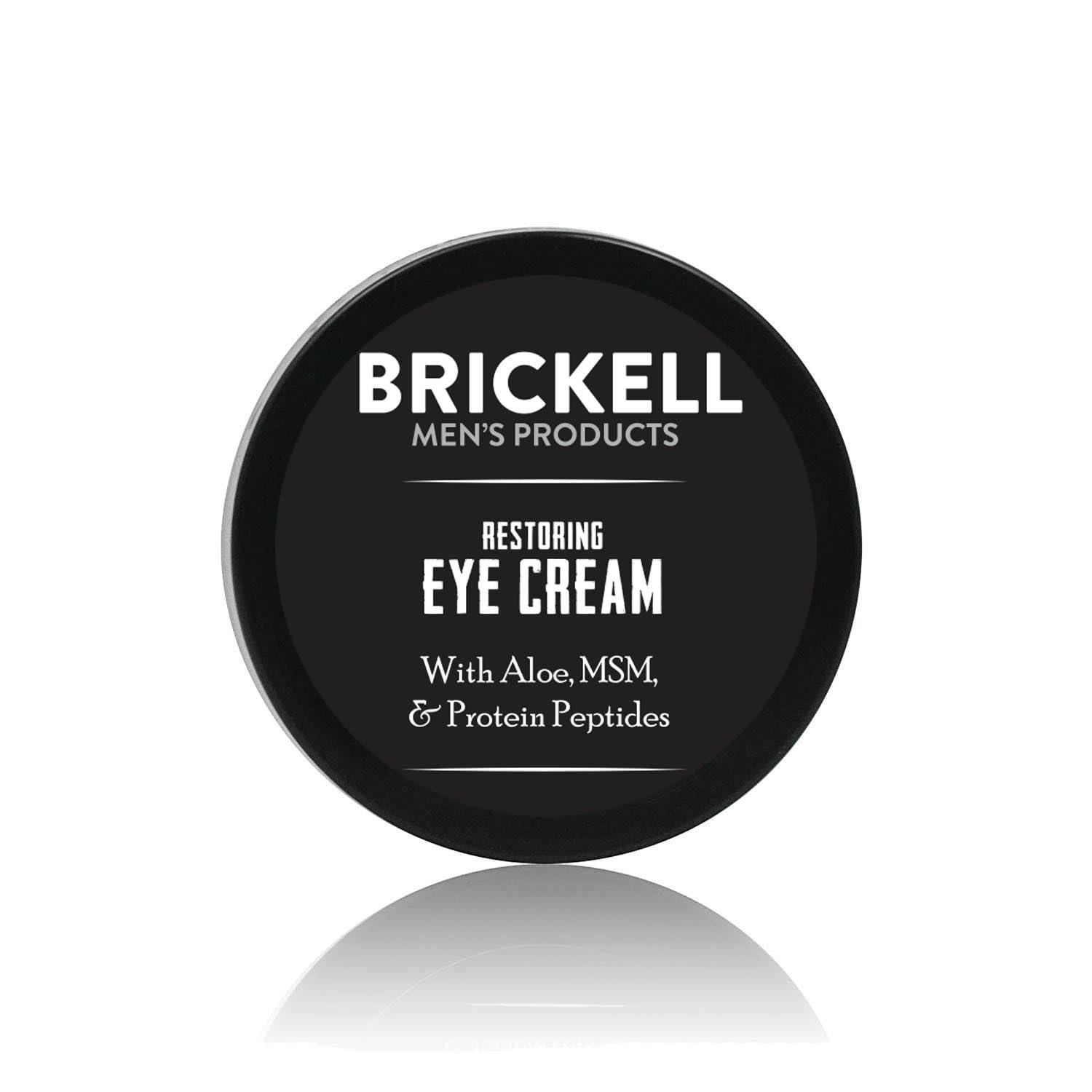 Bricksell Men's Under Eye Cream: Tested vs. Synthetic, Natural & Organic for Puffiness Showdown