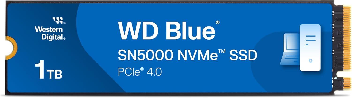 WD Blue SN5000 1TB SSD: 5150 MB/s Speed, M.2 2280 Tested for 4K Editing