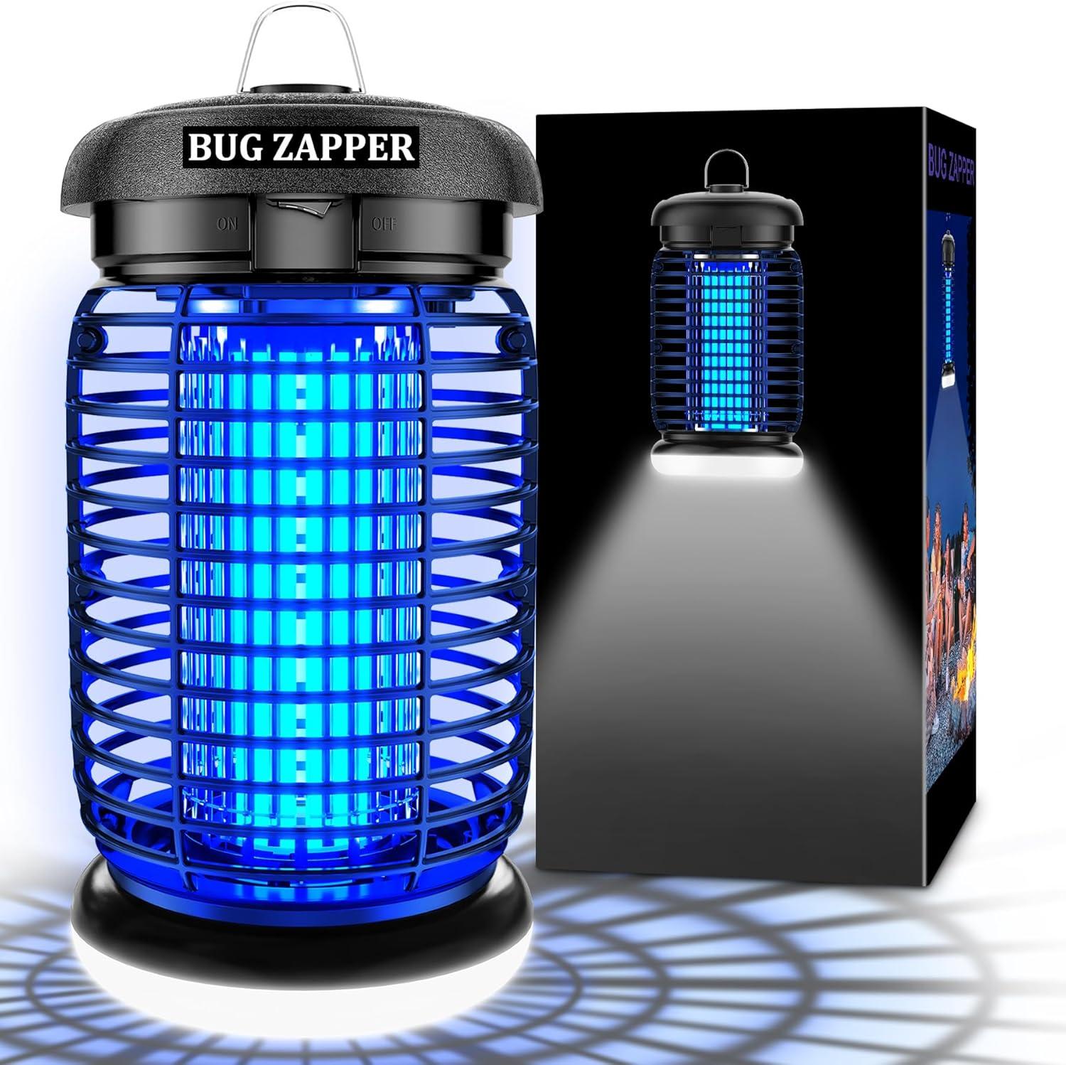 Outdoor Bug Zapper, LED Mosquito Zapper, Dual Use Fly Zapper: Tested with Surprising Seasonal Benefits