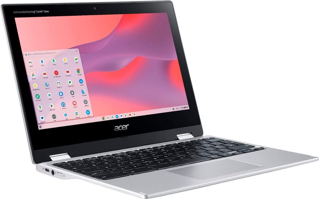 Acer Chromebook Spin 311 Showdown: 2-In-1 Touch… or Is It? (MediaTek Kompanio 500, 4GB LPDDR4X, 64GB eMMC, Pure Silver Design)