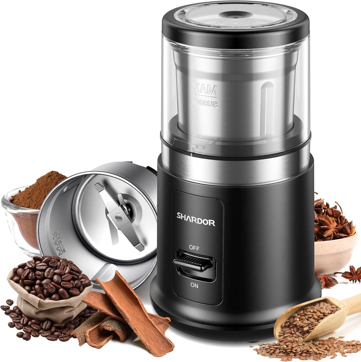 SHARDOR One Touch Coffee Grinder vs. Manual Muddling: Tested Spice Efficiency