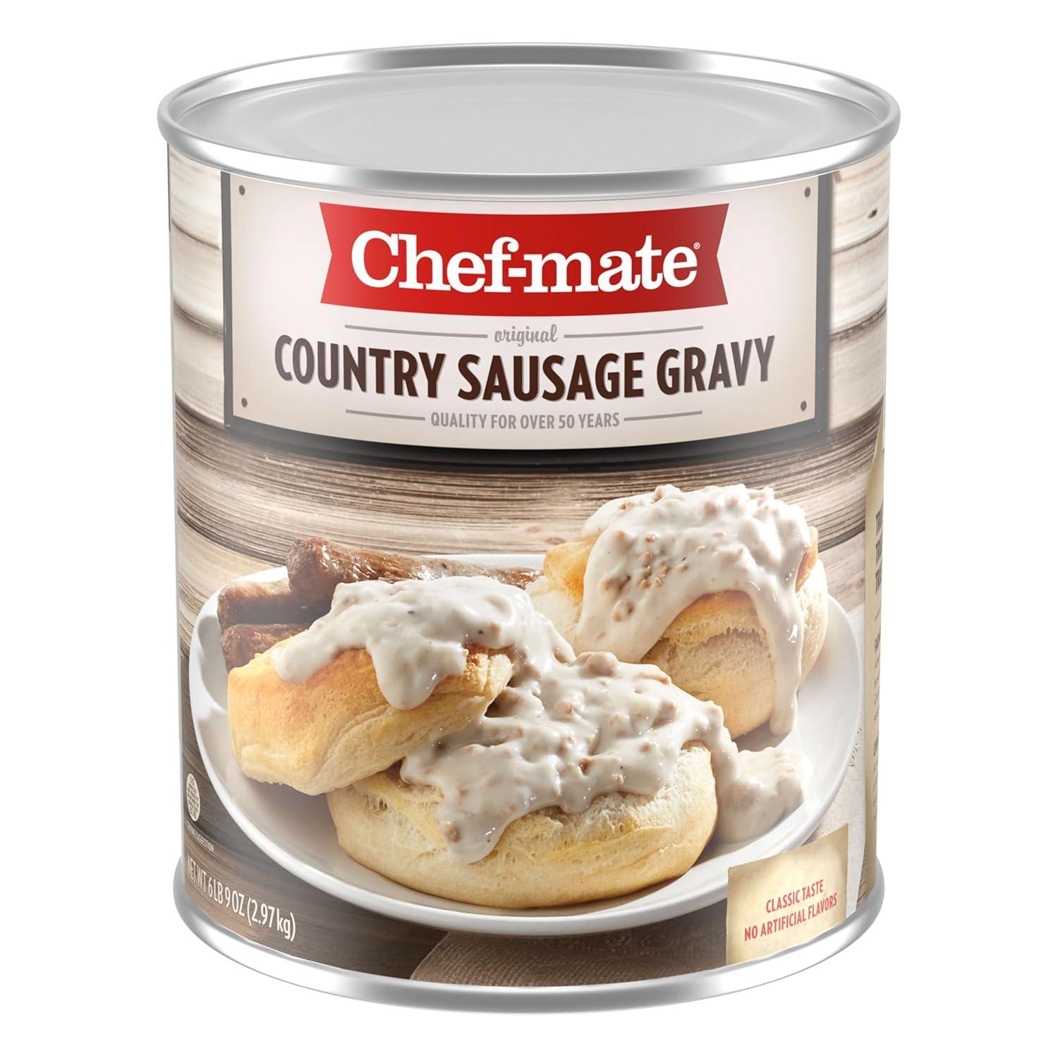 Surprising Showdown: Smoky Gravy, 6 lb Sausage, Flaky Biscuits (Breakfast Essentials)