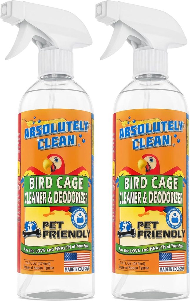 Illustration of Bird Cage Cleaning Gloves Antiseptic