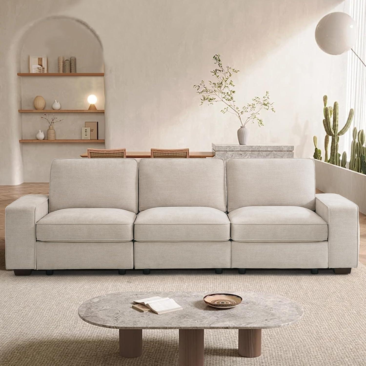 TEKAMON 100 Storage Seats vs. Comfy 3-Seater Removable Cover: Living Room Showdown with Surprising Multifunctional Edge?