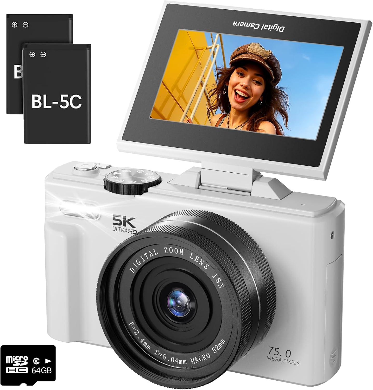 5K vs 4K Vlogging Cameras: Showdown for Travel & Creativity (More Storage, Higher Quality)