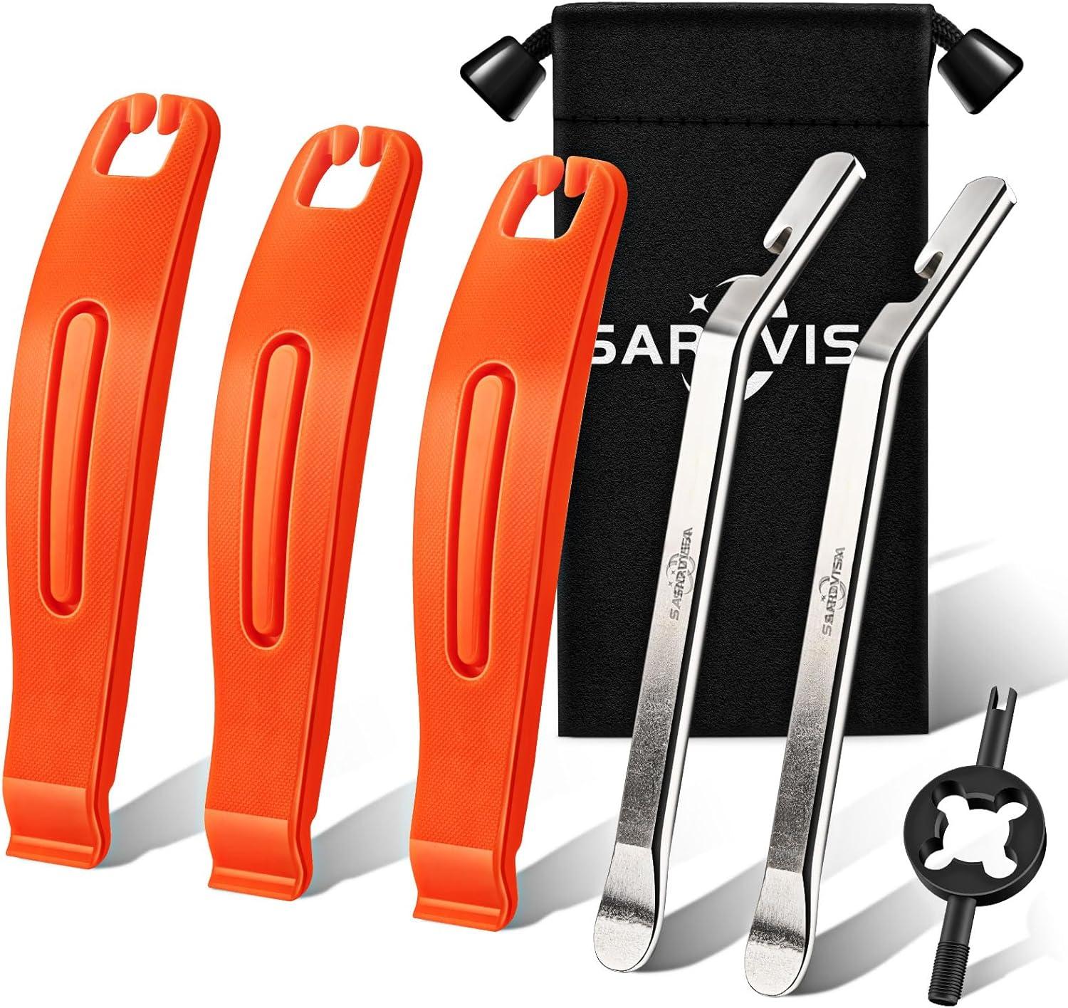 3-Pcs Ultra Strong vs. 2-Pcs Stainless Steel: Bike Tire Tool Showdown with Surprising Twists