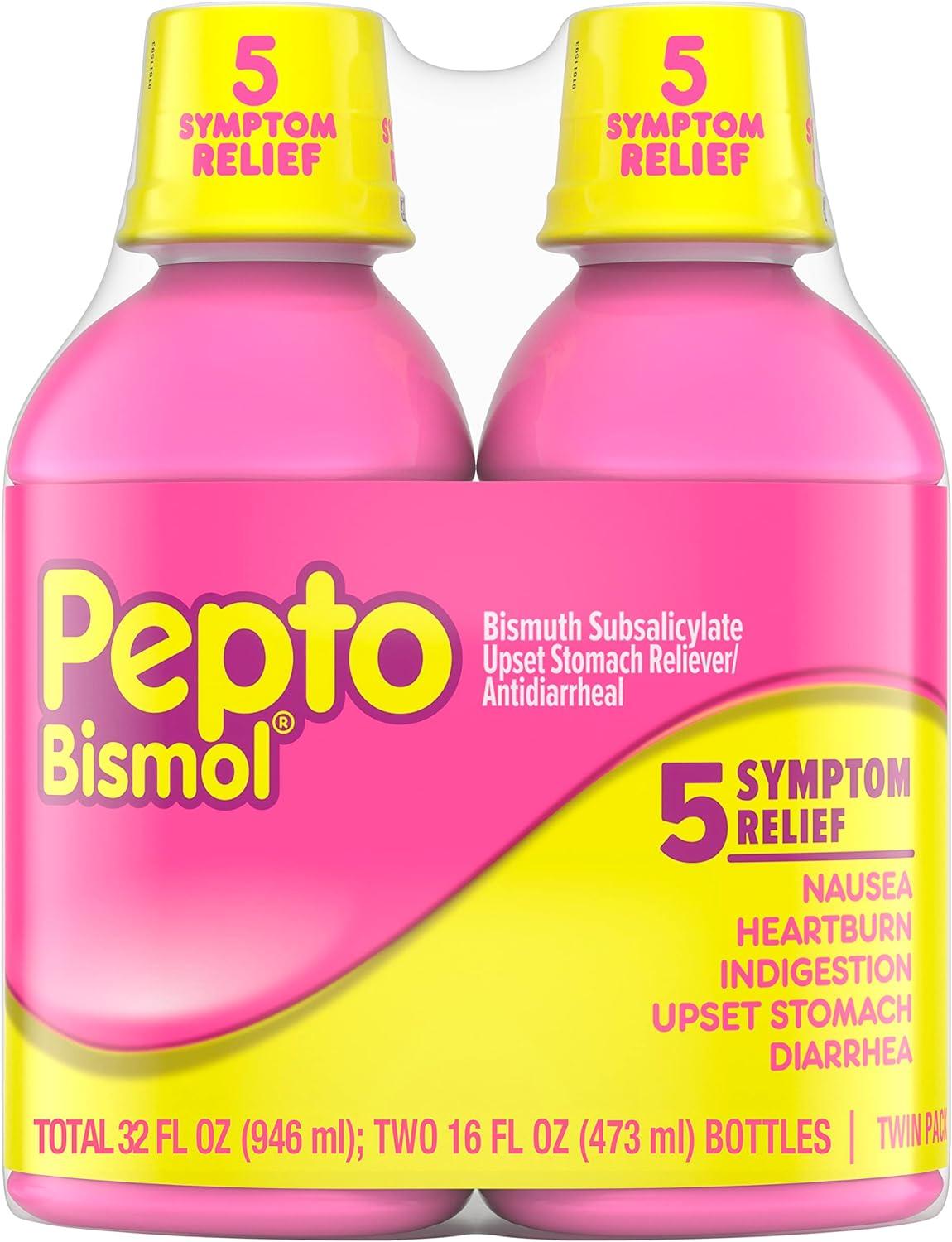 Pepto-Bismol vs. Generic: 32 oz Double Bottle vs. 8 oz Single Serving - Surprising Insight on Digestive Health Trends