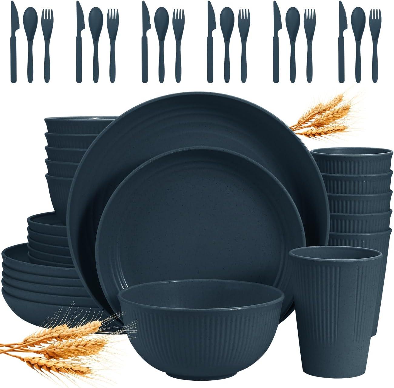 Surprising Eco-Friendly Wheat Straw Dinnerware for Camping & More